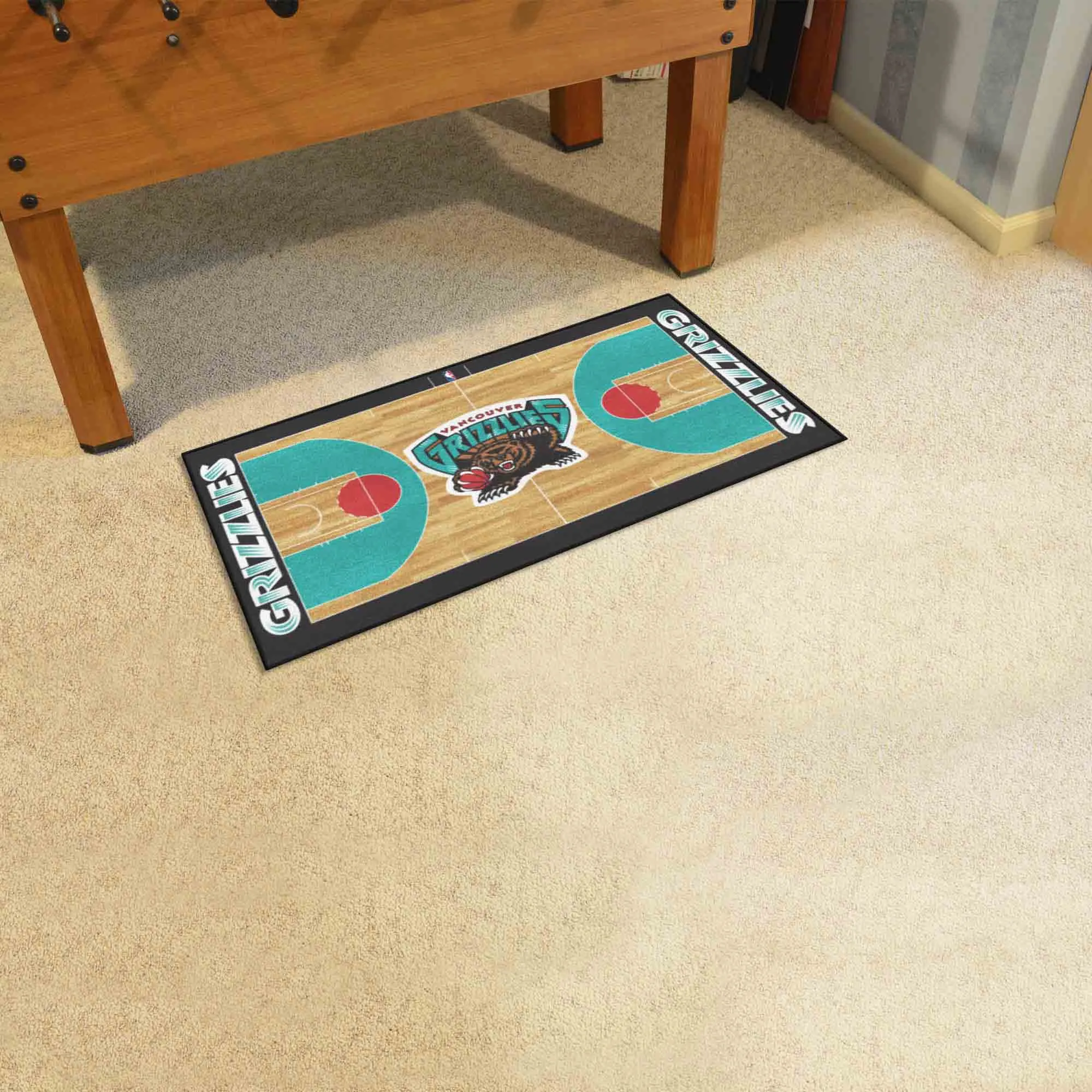 NBAV ? Vancouver Grizzlies NBA Court Runner