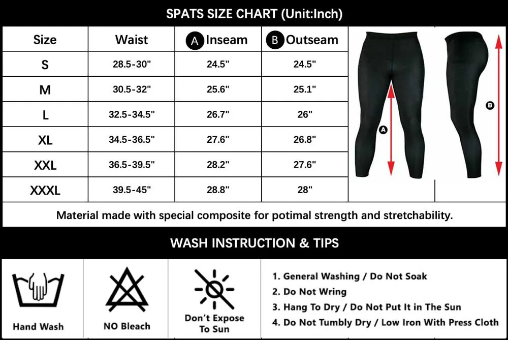 Oni Mask Men's Dry Cool Jiu Jitsu Spats