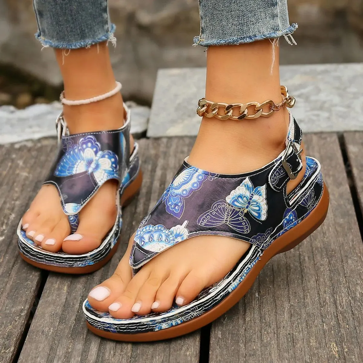 Open Toe Platform Sandals
