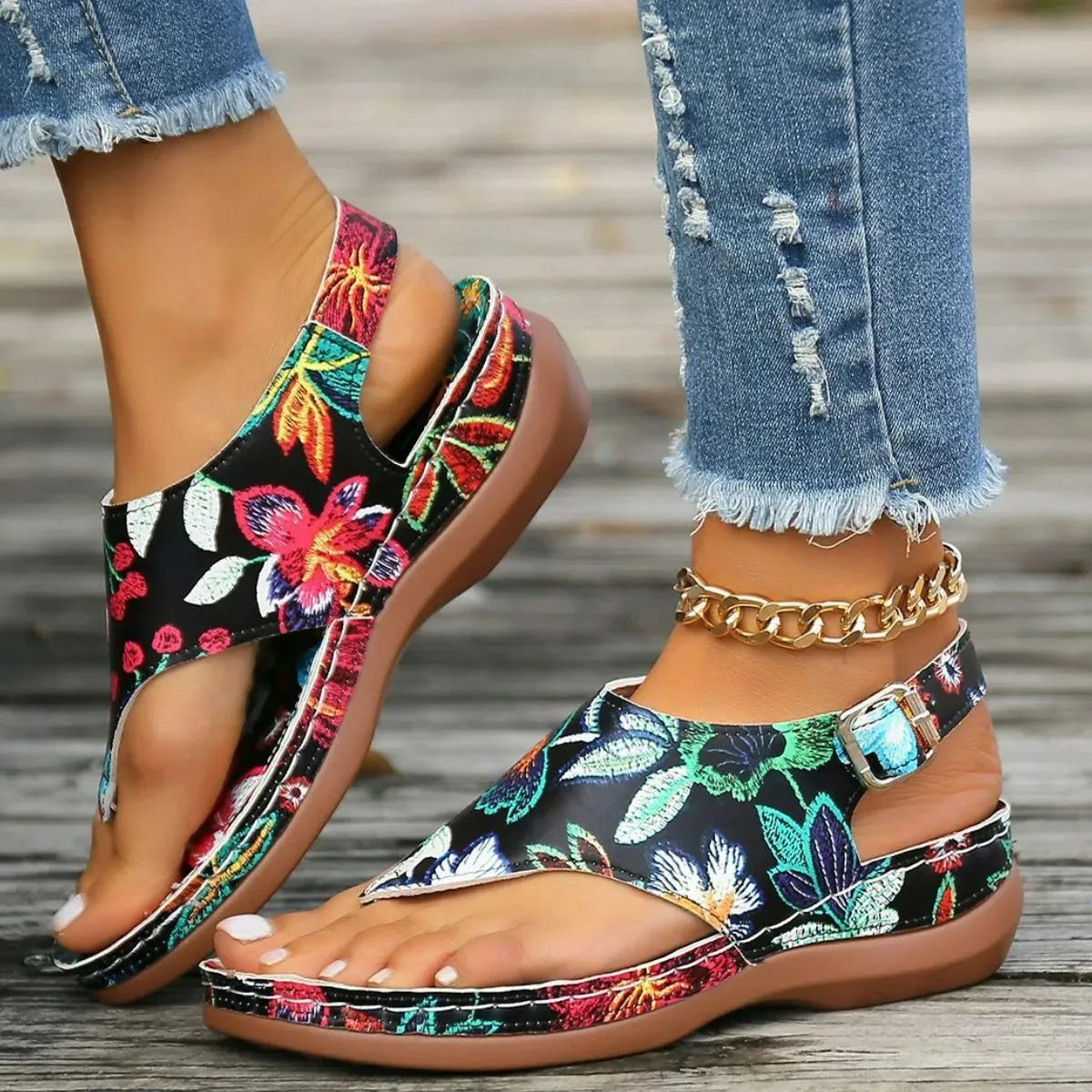 Open Toe Platform Sandals