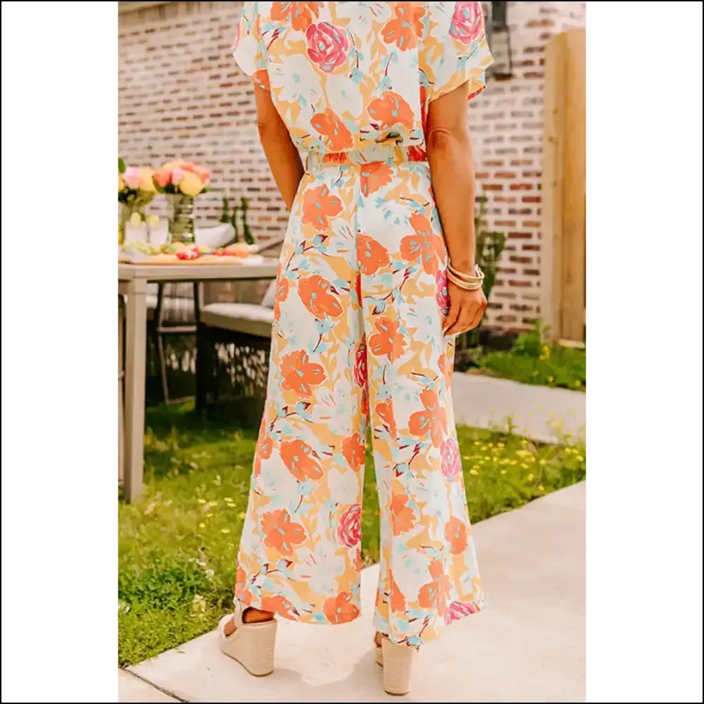 Orange you Glad you Got this Wide Leg Pants Set? 🌼 Needful Things !