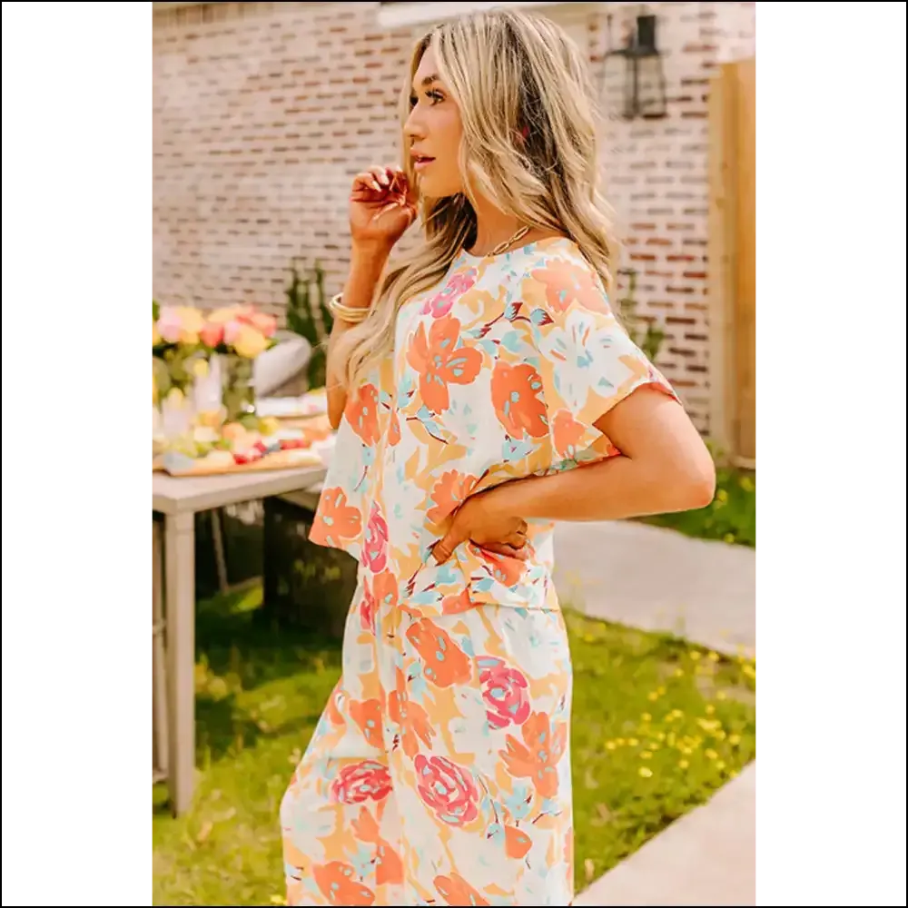 Orange you Glad you Got this Wide Leg Pants Set? 🌼 Needful Things !