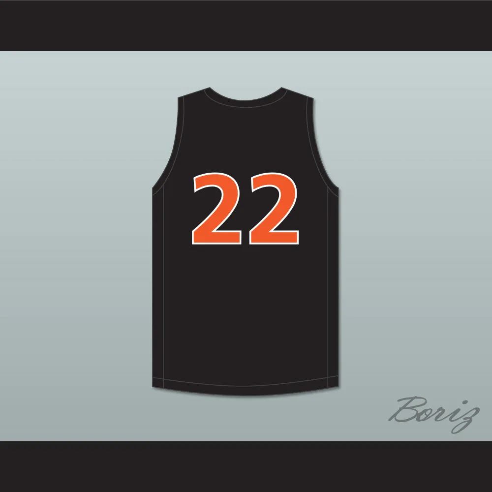Otto Porter Jr. 22 Scott County Central High School Braves Black Basketball Jersey 1