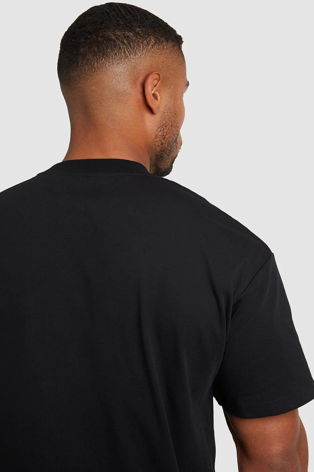 Oversized T-Shirt in Black