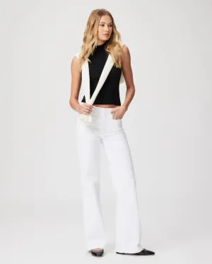 Paige Denim Leenah 32" Wide Leg Jean Crisp White