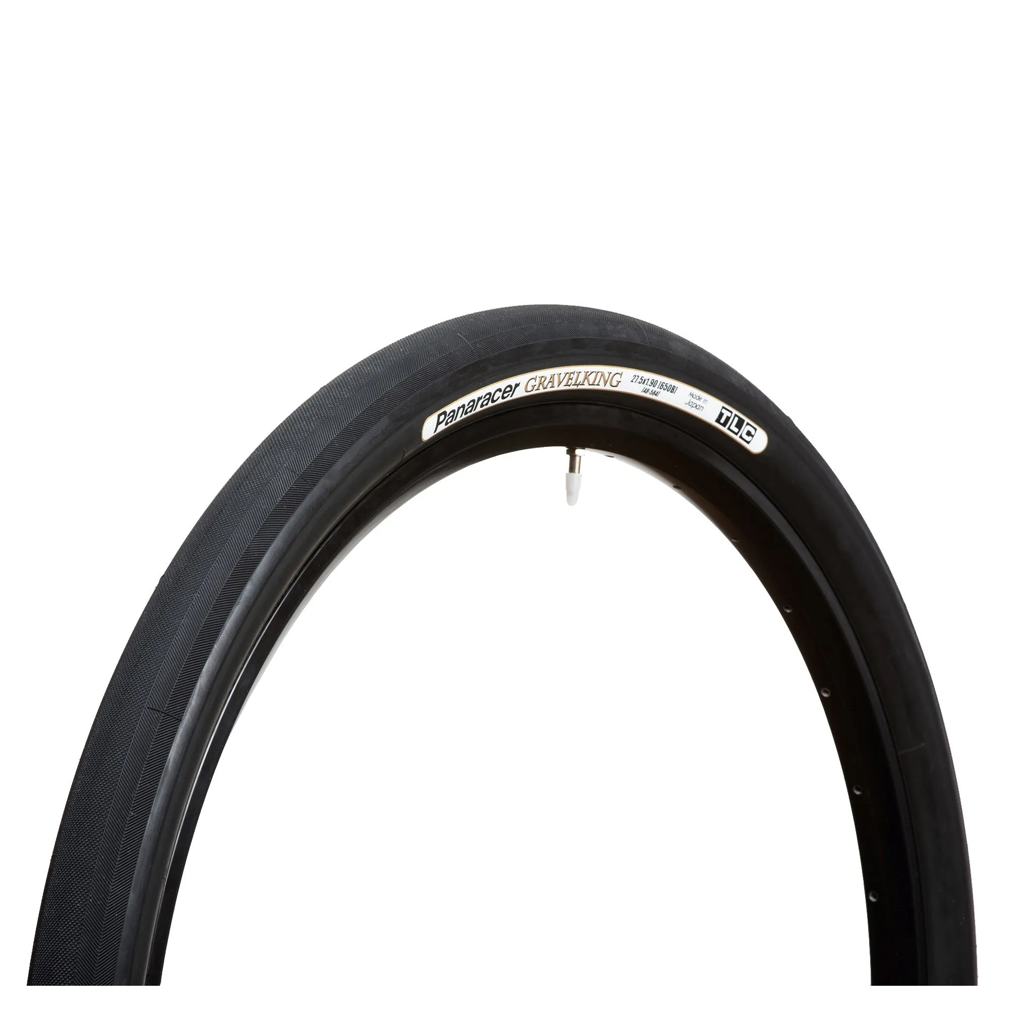 PANARACER GRAVELKING SLICK TLC FOLDING TYRE BLACK 700X38