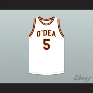 Paolo Banchero 5 O'Dea High School Fighting Irish White Basketball Jersey 2