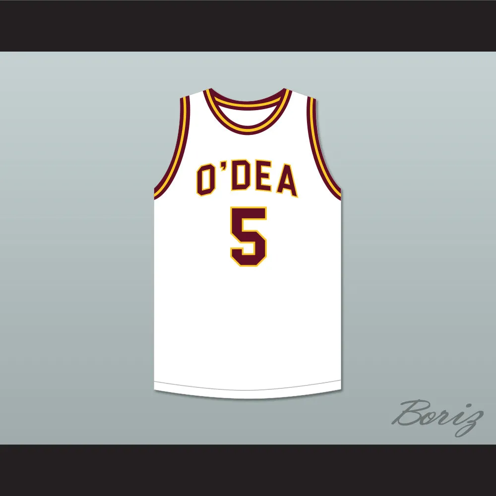 Paolo Banchero 5 O'Dea High School Fighting Irish White Basketball Jersey 2
