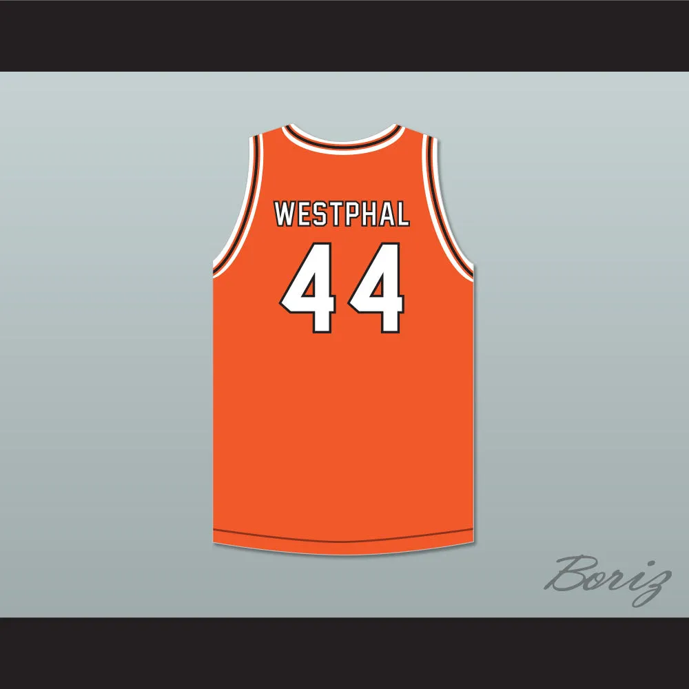 Paul Westphal 44 Aviation High School Falcons Orange Basketball Jersey