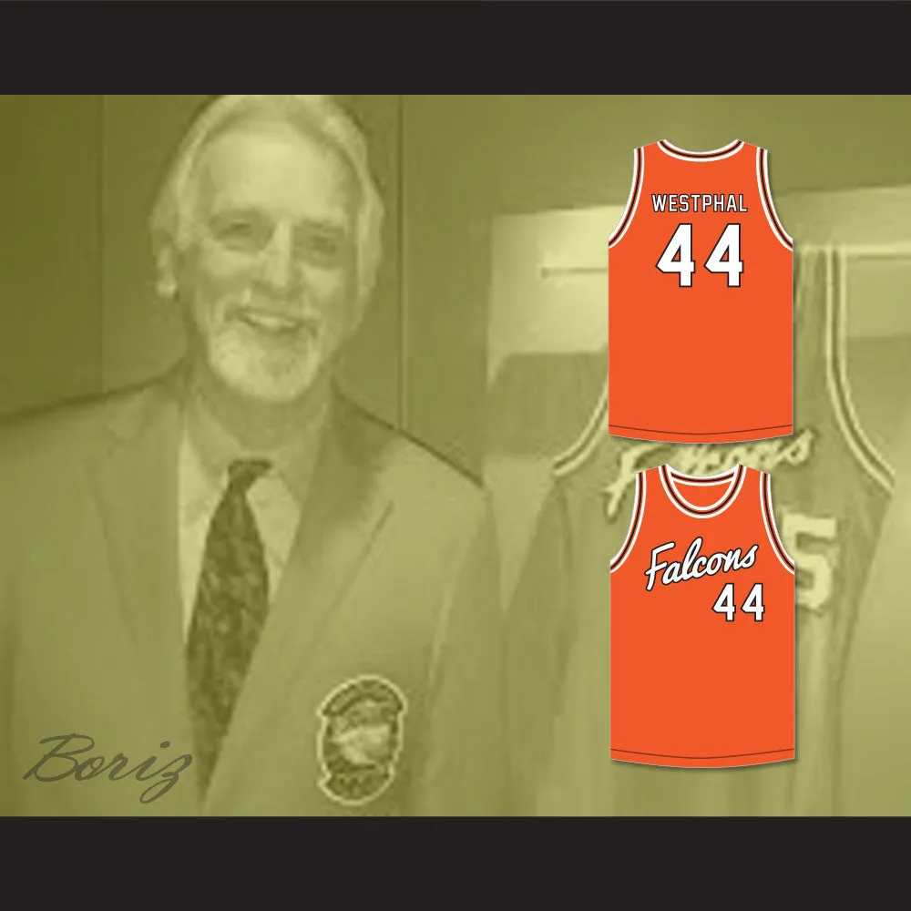Paul Westphal 44 Aviation High School Falcons Orange Basketball Jersey
