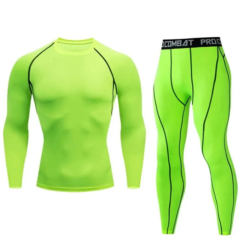 Quick Dry Men's Thermal Underwear Set