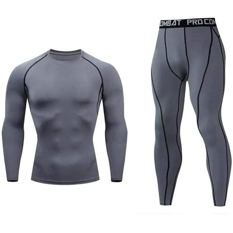 Quick Dry Men's Thermal Underwear Set