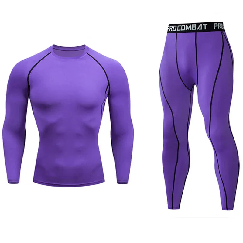 Quick Dry Men's Thermal Underwear Set
