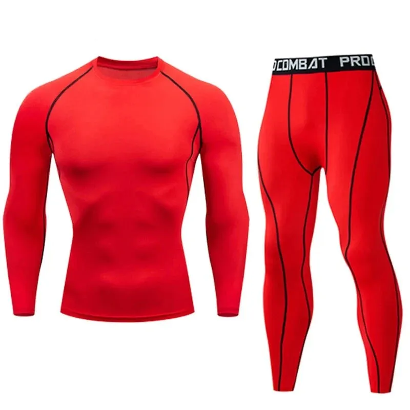 Quick Dry Men's Thermal Underwear Set