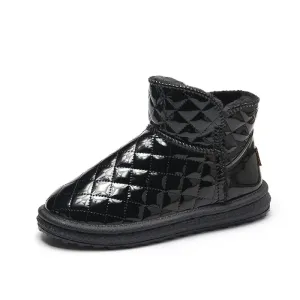 Quilted Fur Lined Winter Boots (waterproof)