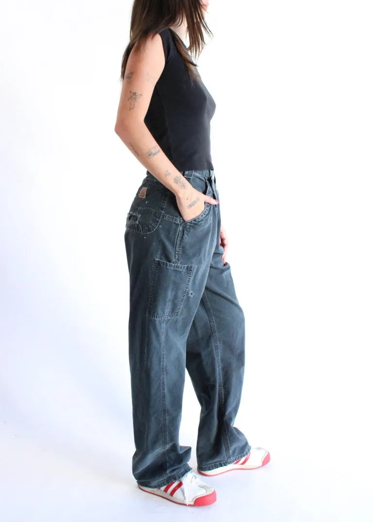 RCYCLD Cross Closure Workwear Pants
