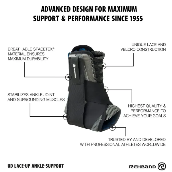 Rehband UD Lace-Up Ankle Support