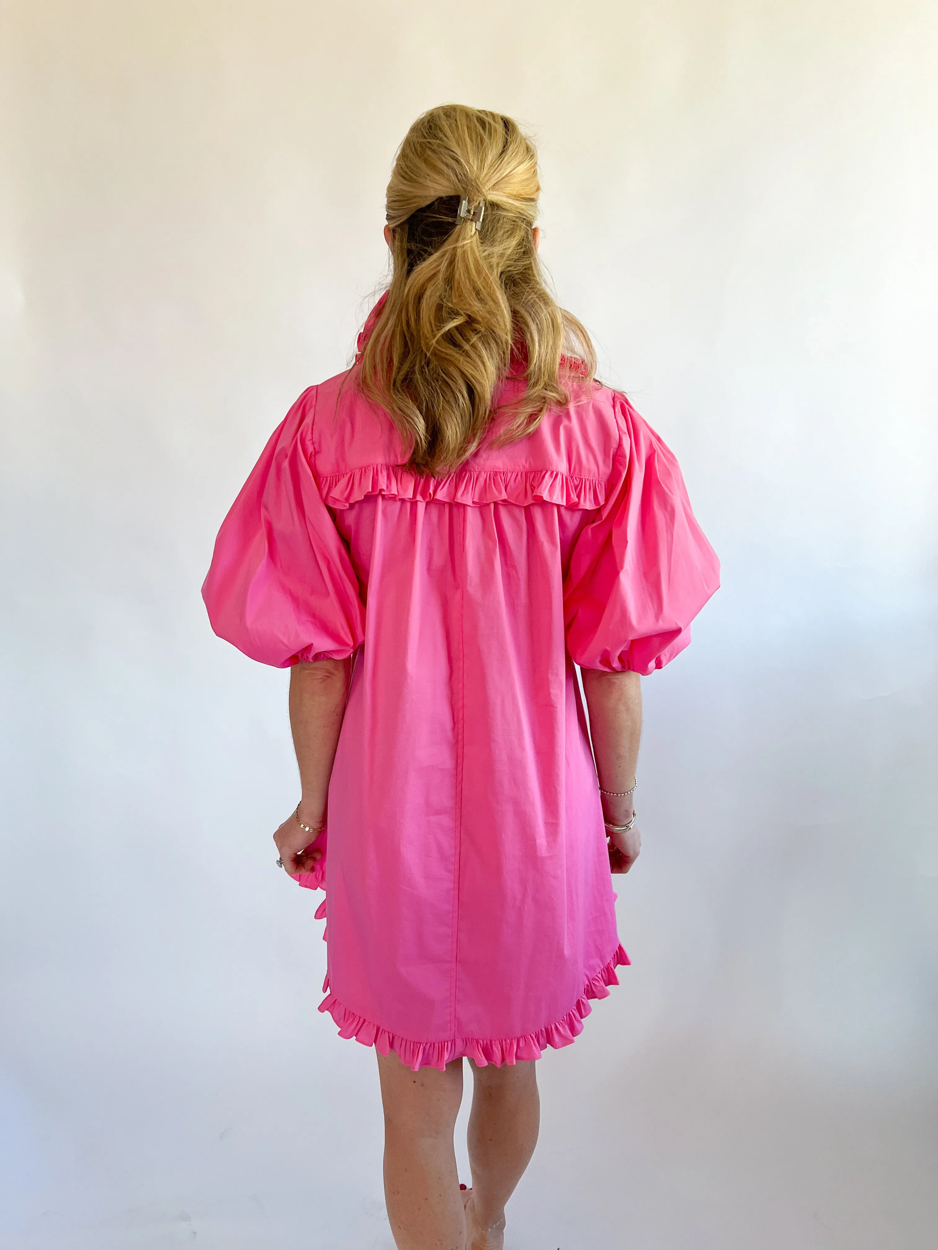 Ruffle Pocket Dress