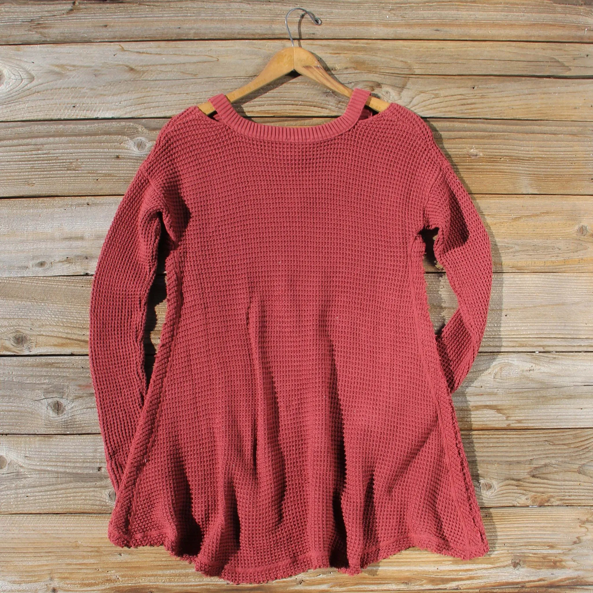 Rusted Rose Thermal in Burgundy