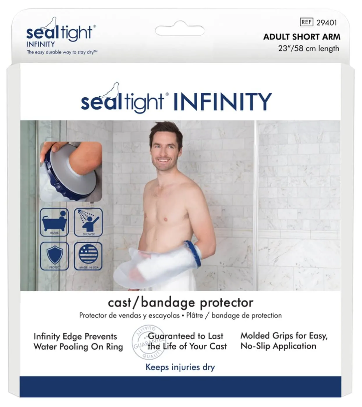 Seal-Tight Waterproof Cast Cover - Adult Short Arm 29401
