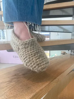 Slippers Home  Wool Organic Low Boots