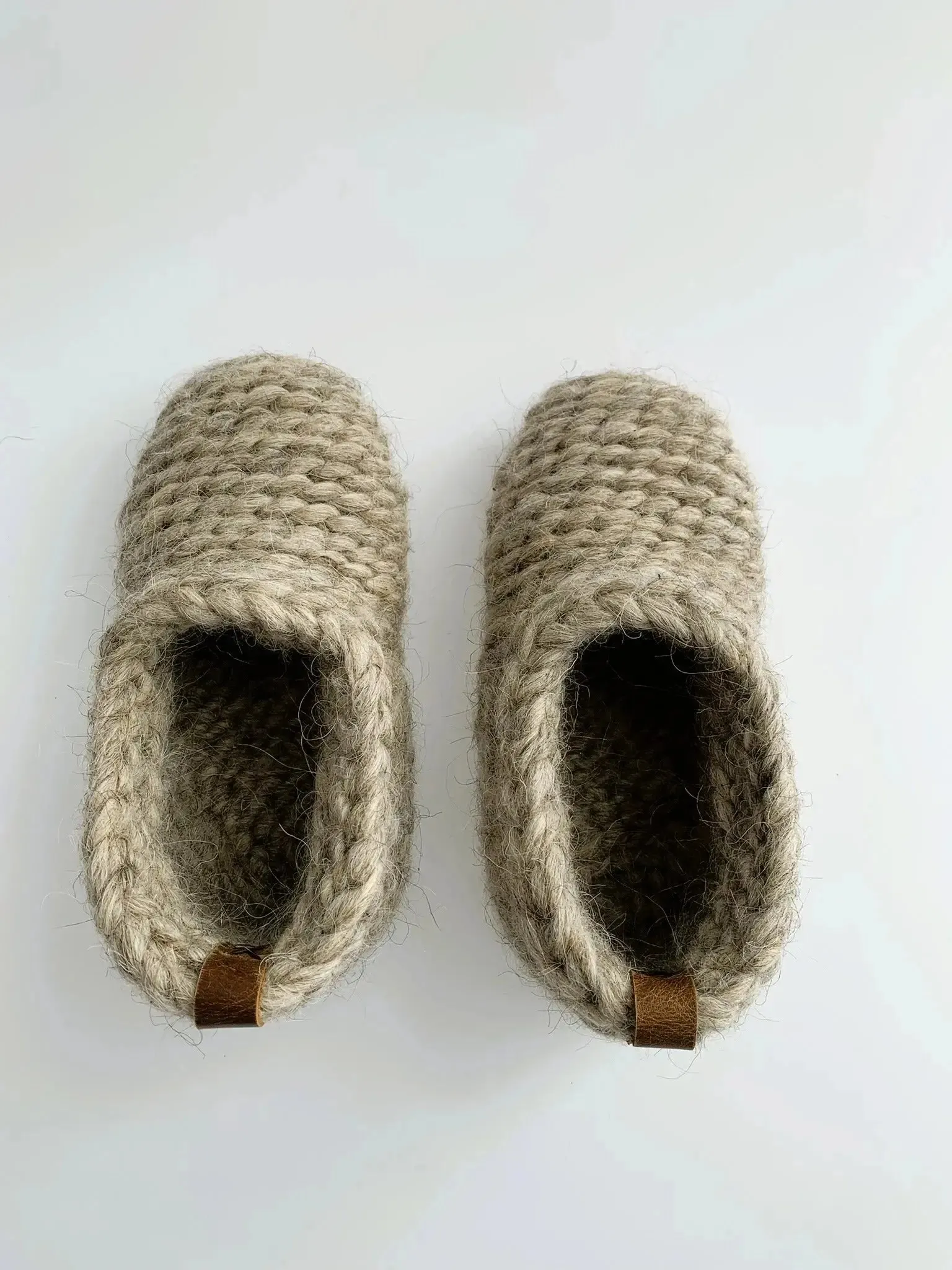 Slippers Home  Wool Organic Low Boots