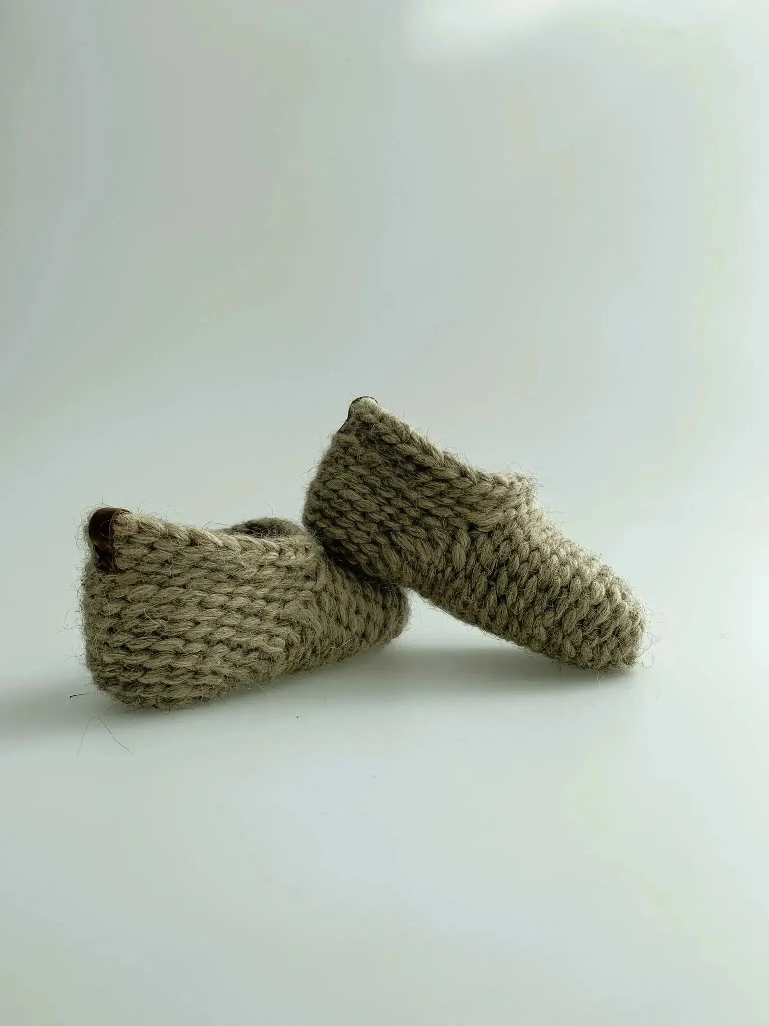 Slippers Home  Wool Organic Low Boots