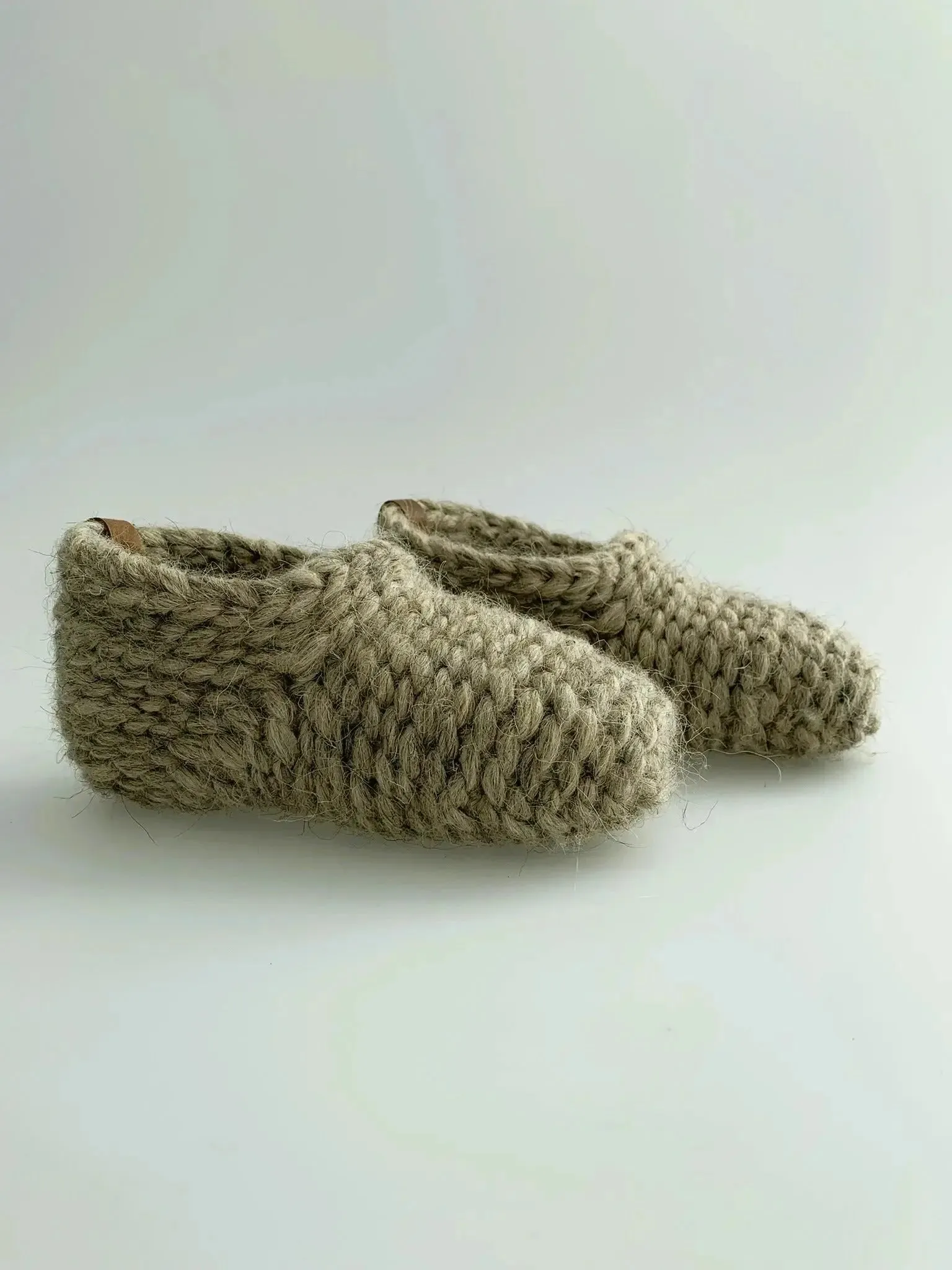 Slippers Home  Wool Organic Low Boots