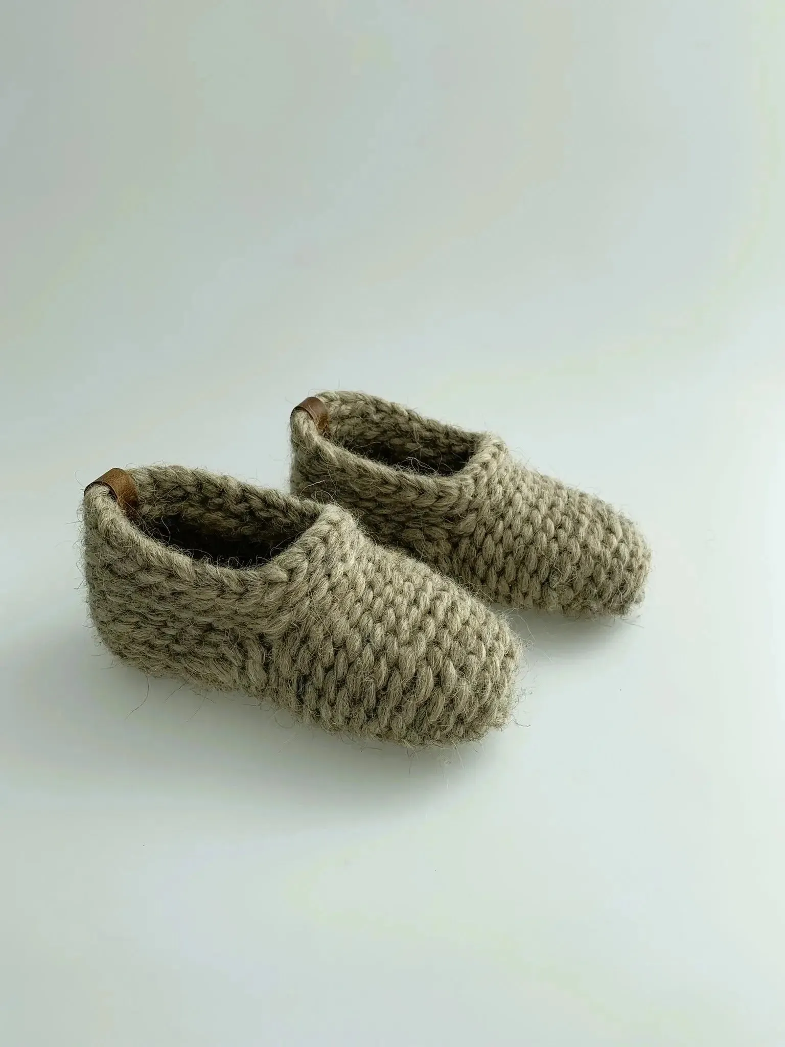 Slippers Home  Wool Organic Low Boots