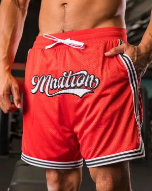 Stadium Basketball 5" Shorts - Chilli