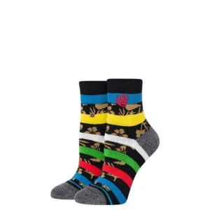 Stance Womens Petal Power Quarter Casual Socks