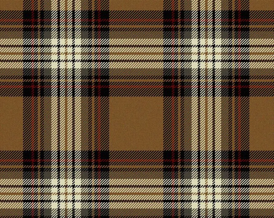 Stewart Camel Modern Casual 4 Yard Kilt