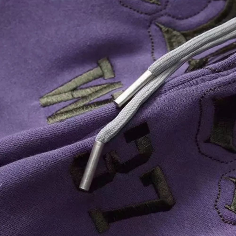 Street Letter Embroidery Basketball Shorts