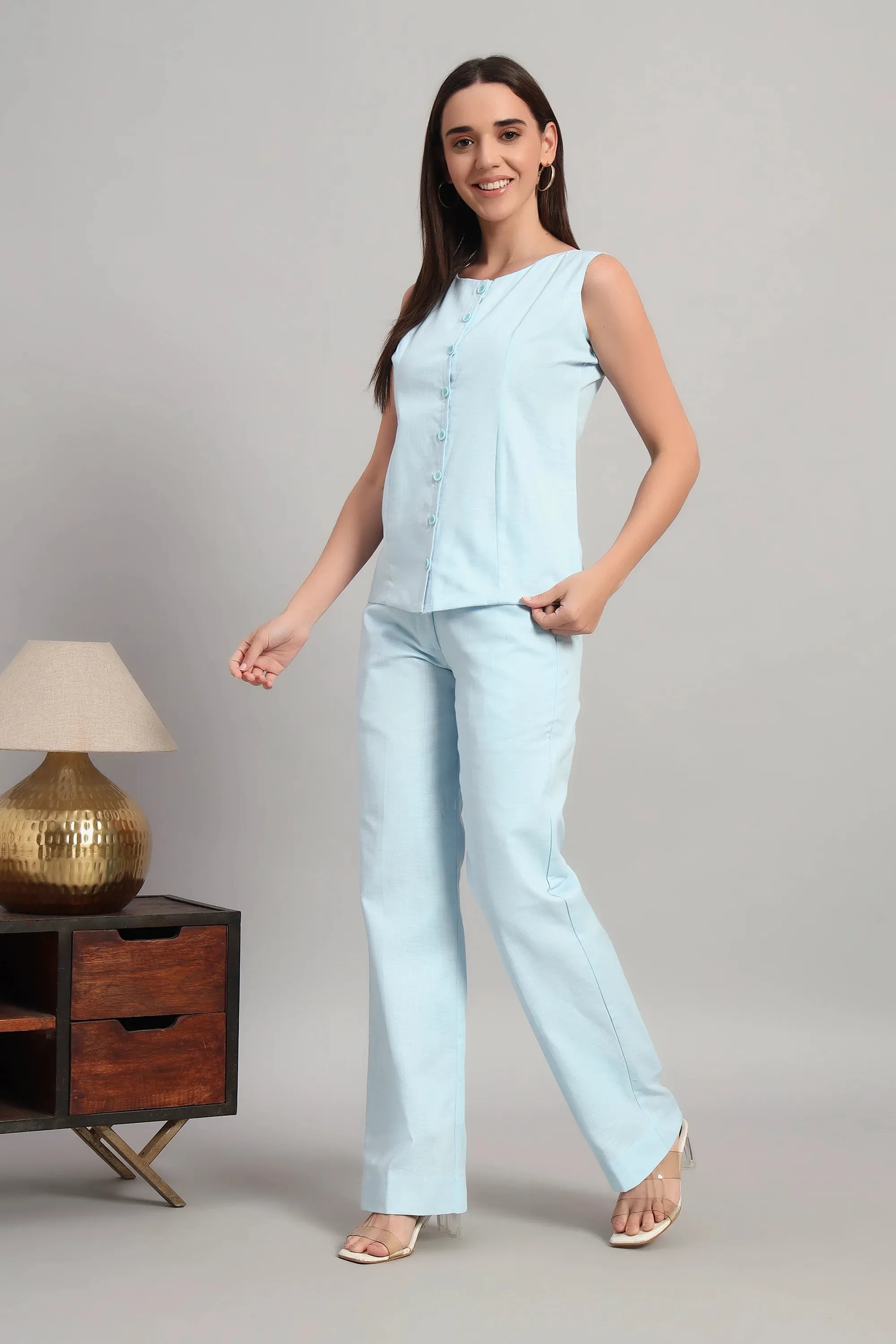 The Summer Ease Set, Sky Blue