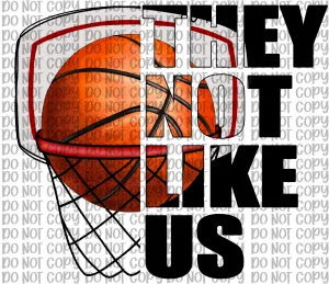 They Not Like Us Basketball