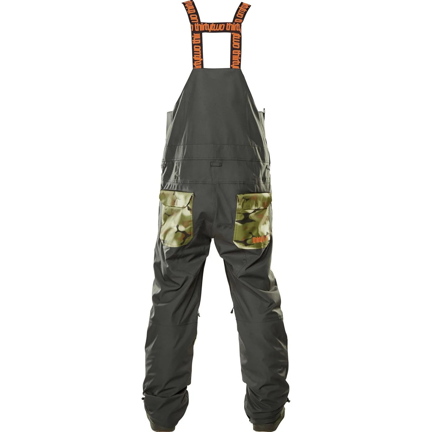 ThirtyTwo Basement Bib Pants Mens Camo