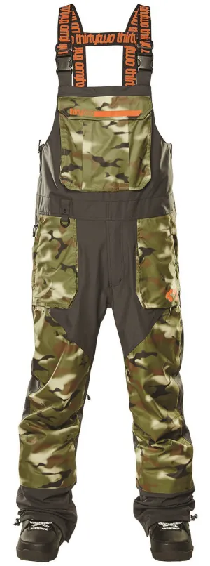 ThirtyTwo Basement Bib Pants Mens Camo