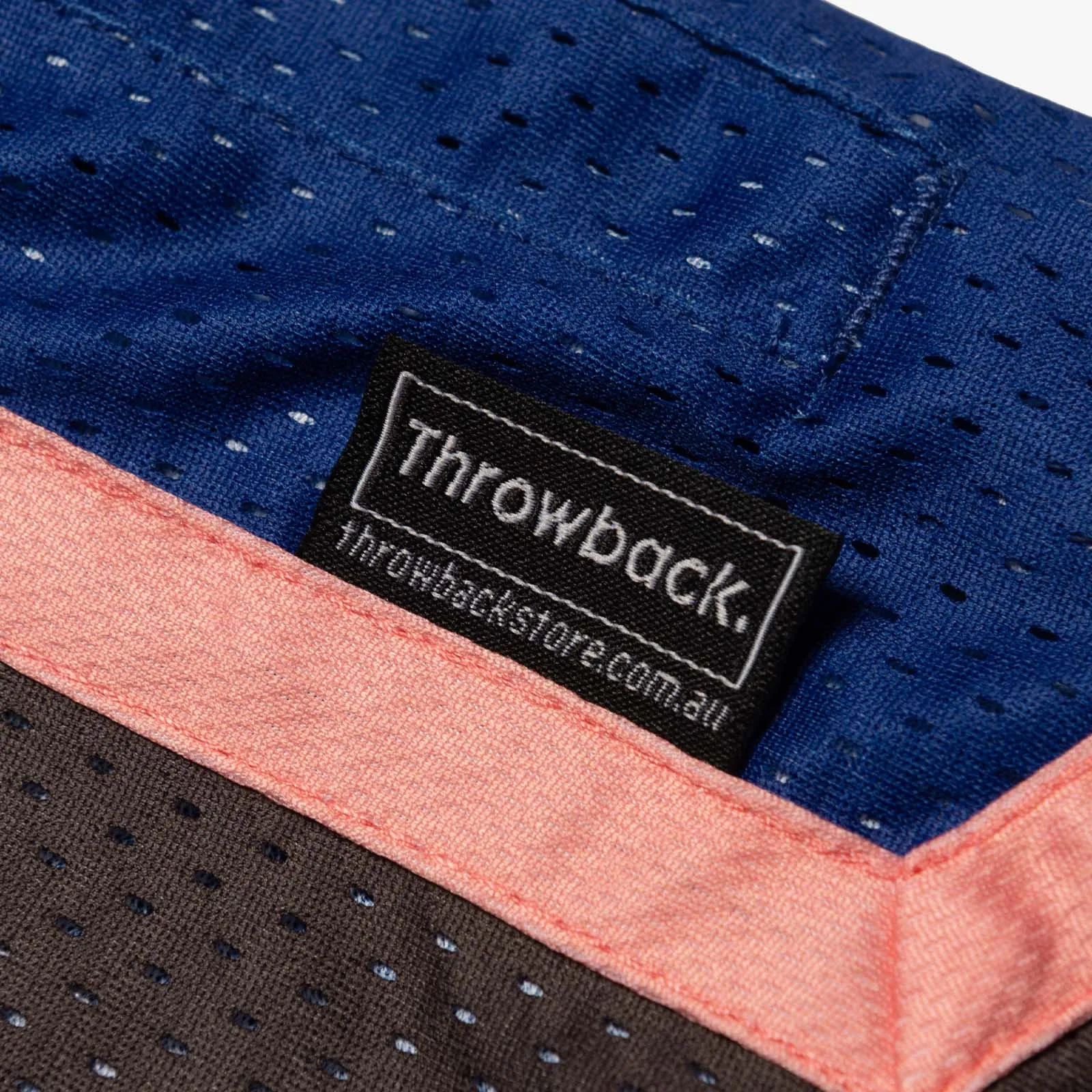 Throwback 90s Mesh Women's Shorts - Dark Grey