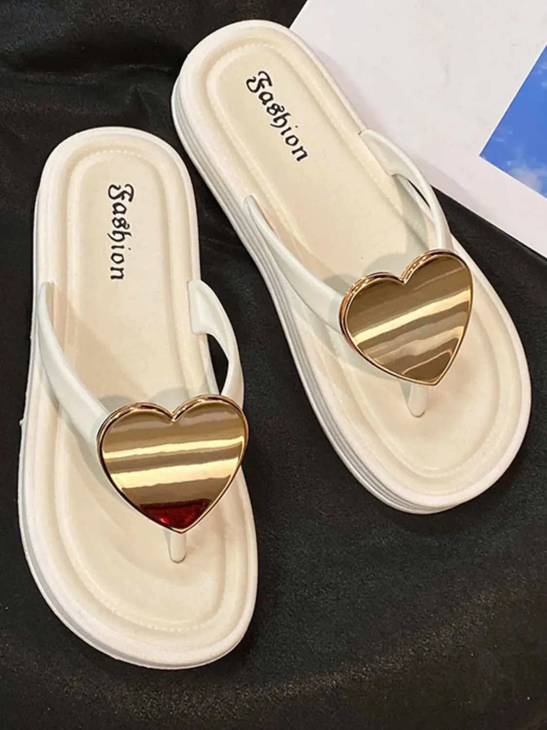 Toe Post Platform Sandals
