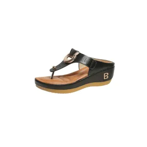 Toe Post Wedge Sandals