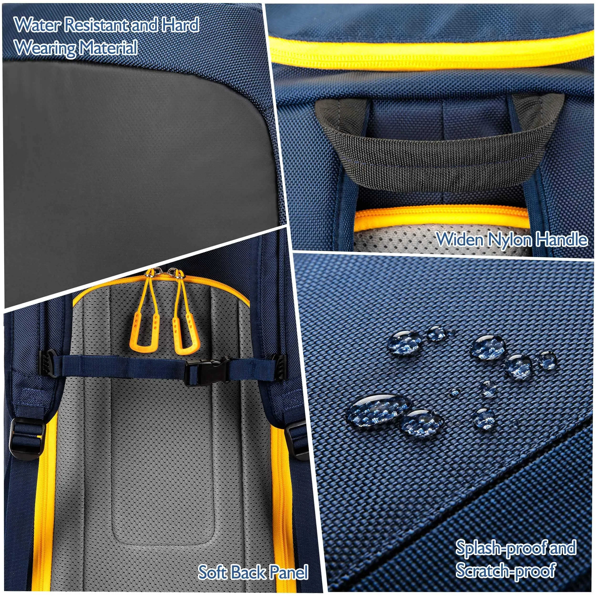 Unigear 50L Ski Boot Travel Backpack for Ski Helmet, Goggles, Gloves & Accessories