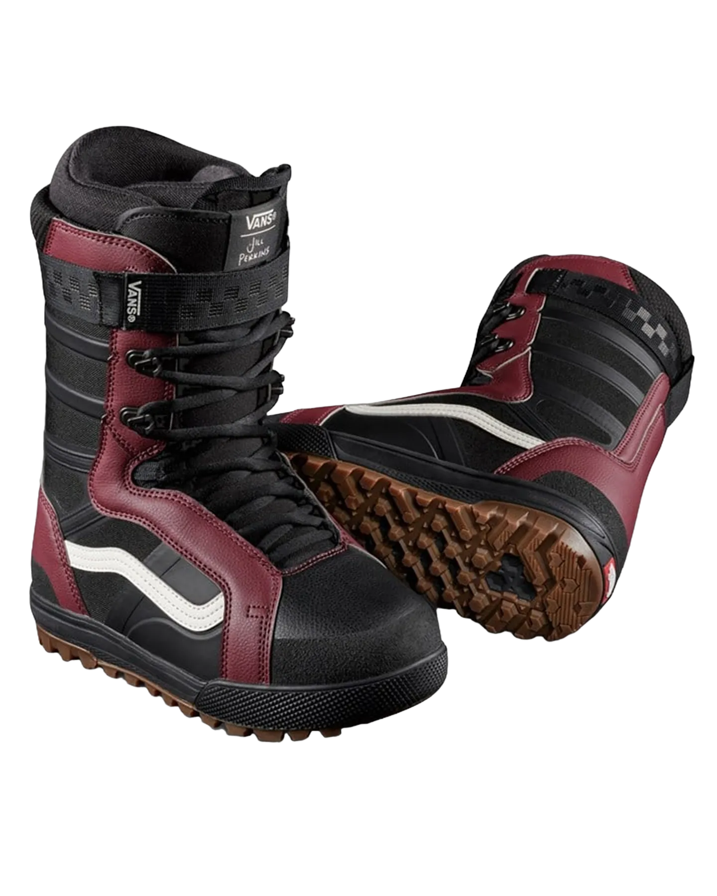 Vans Hi-Standard Pro Jill Perkins Women's Snowboard Boots - Black/Burgundy - 2024