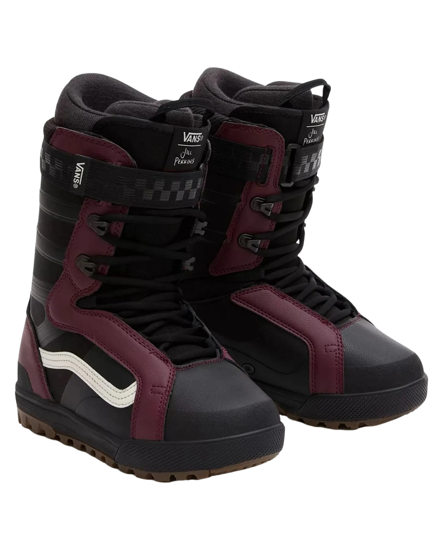Vans Hi-Standard Pro Jill Perkins Women's Snowboard Boots - Black/Burgundy - 2024