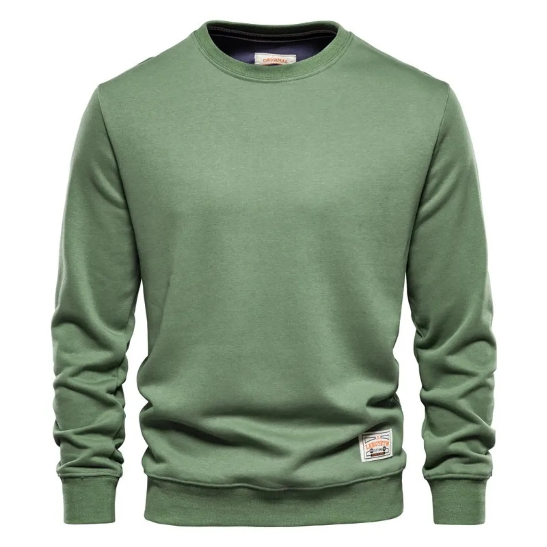 Weelder - Heren Sweater Met Ronde Hals - Casual Fleece Trui - Heren Trui