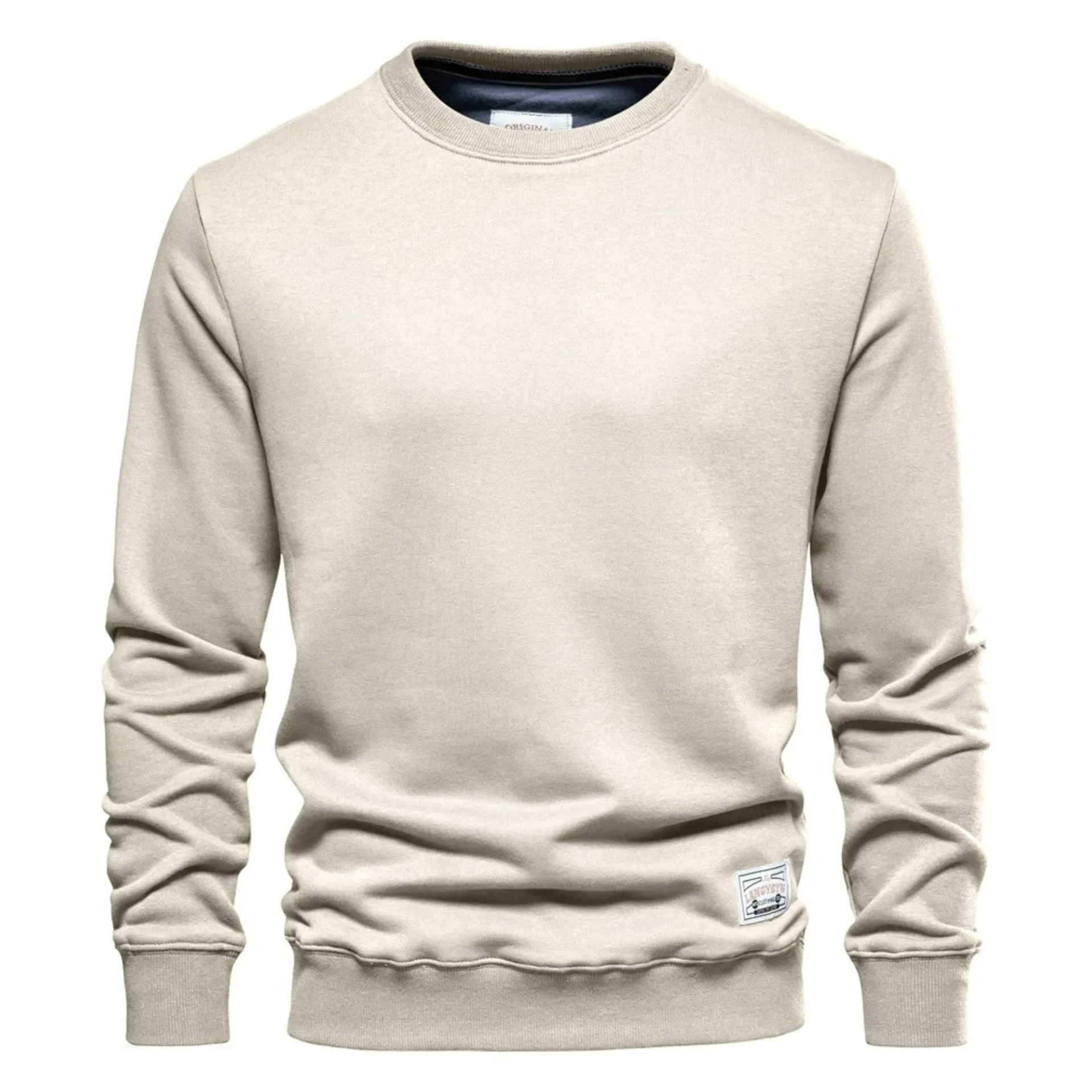 Weelder - Heren Sweater Met Ronde Hals - Casual Fleece Trui - Heren Trui