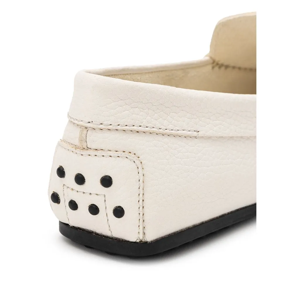 White Leather Loafer