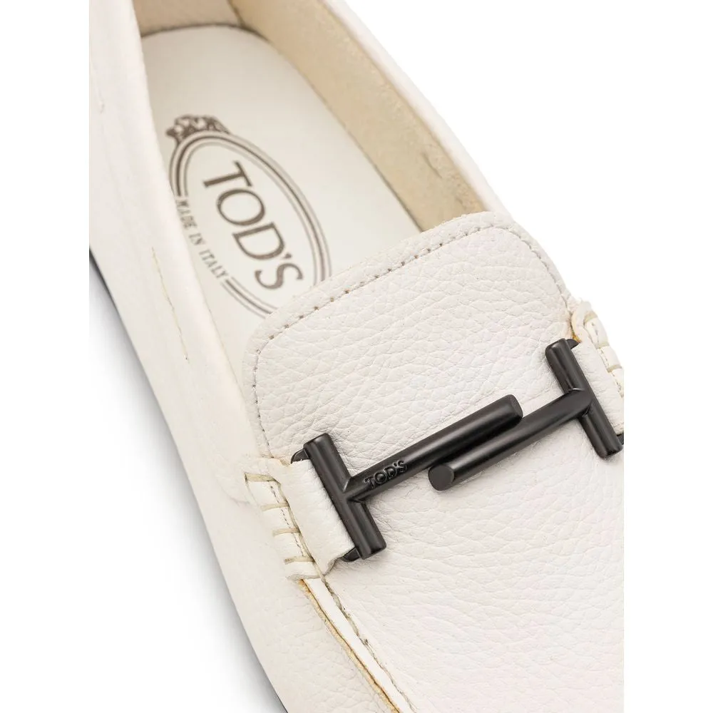White Leather Loafer