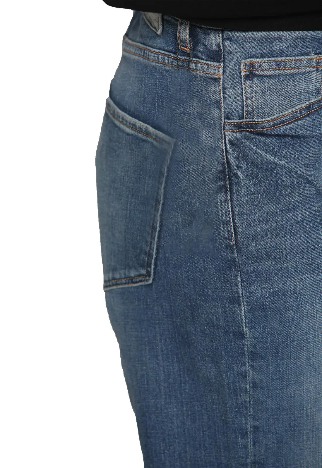 Womens Stone Wash Jeans - 0012A
