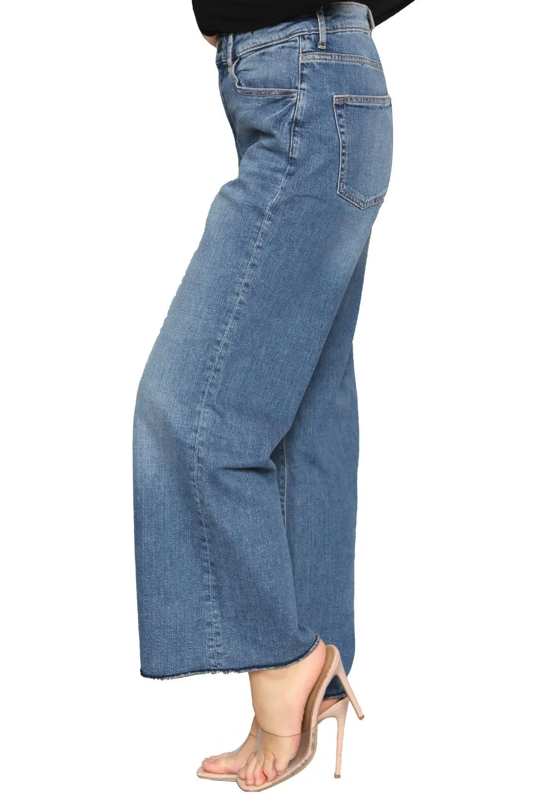 Womens Stone Wash Jeans - 0012A