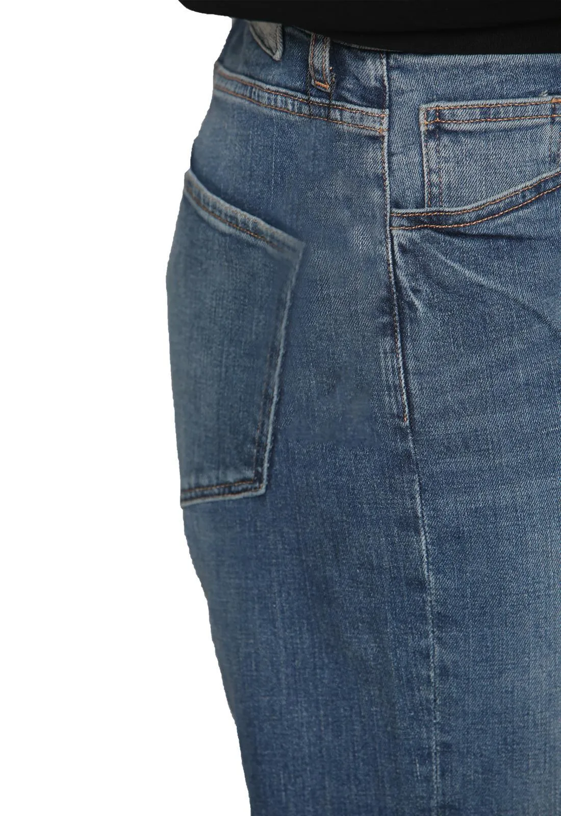 Womens Stone Wash Jeans - 0012A
